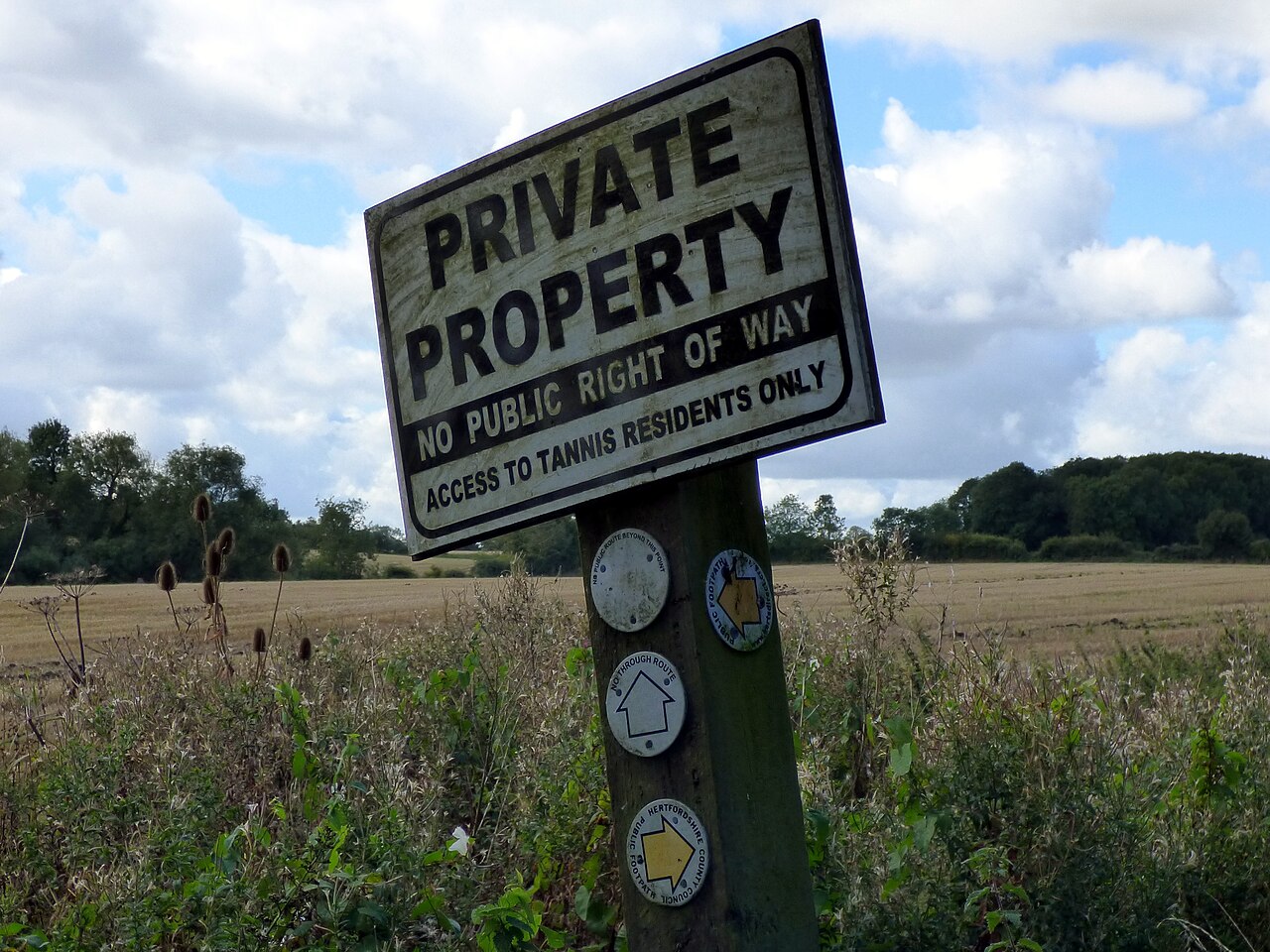 Private property